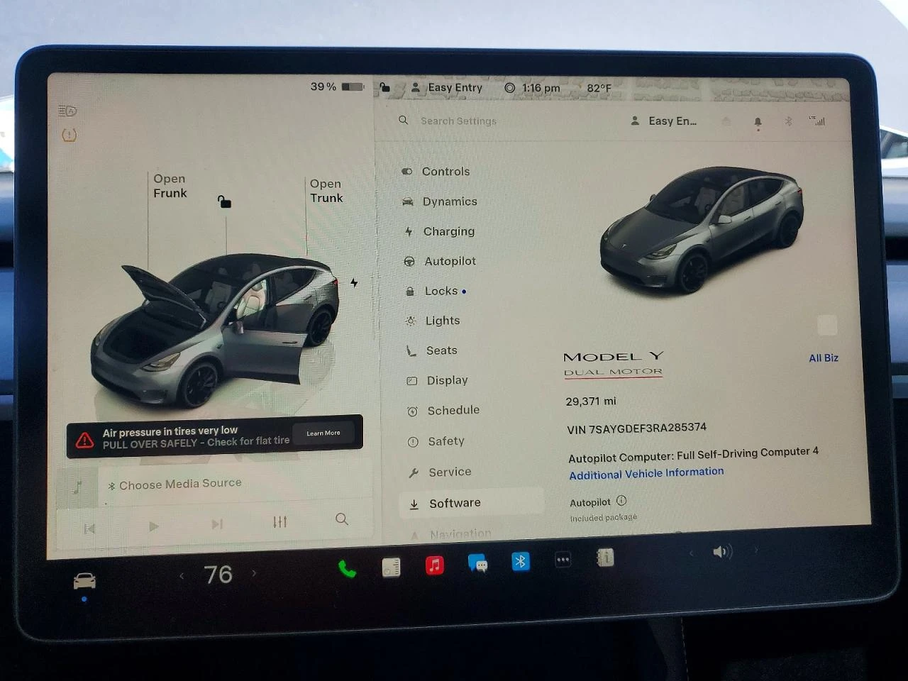 Tesla Model Y, снимка 9 - Автомобили и джипове - 54664187