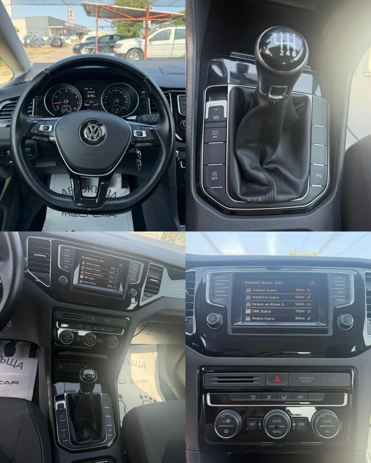 VW Sportsvan 1.4TSI 100%РЕАЛНИ КМ НАВИГАЦИЯ ЛИЗИНГ ВИДЕО, снимка 13 - Автомобили и джипове - 55781089