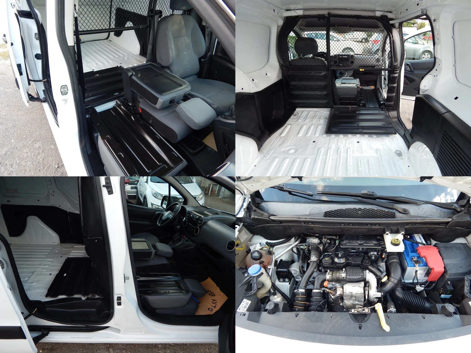 Peugeot Partner 1.6HDI* 3места* ЕВРО5Б* , снимка 9 - Автомобили и джипове - 55836941