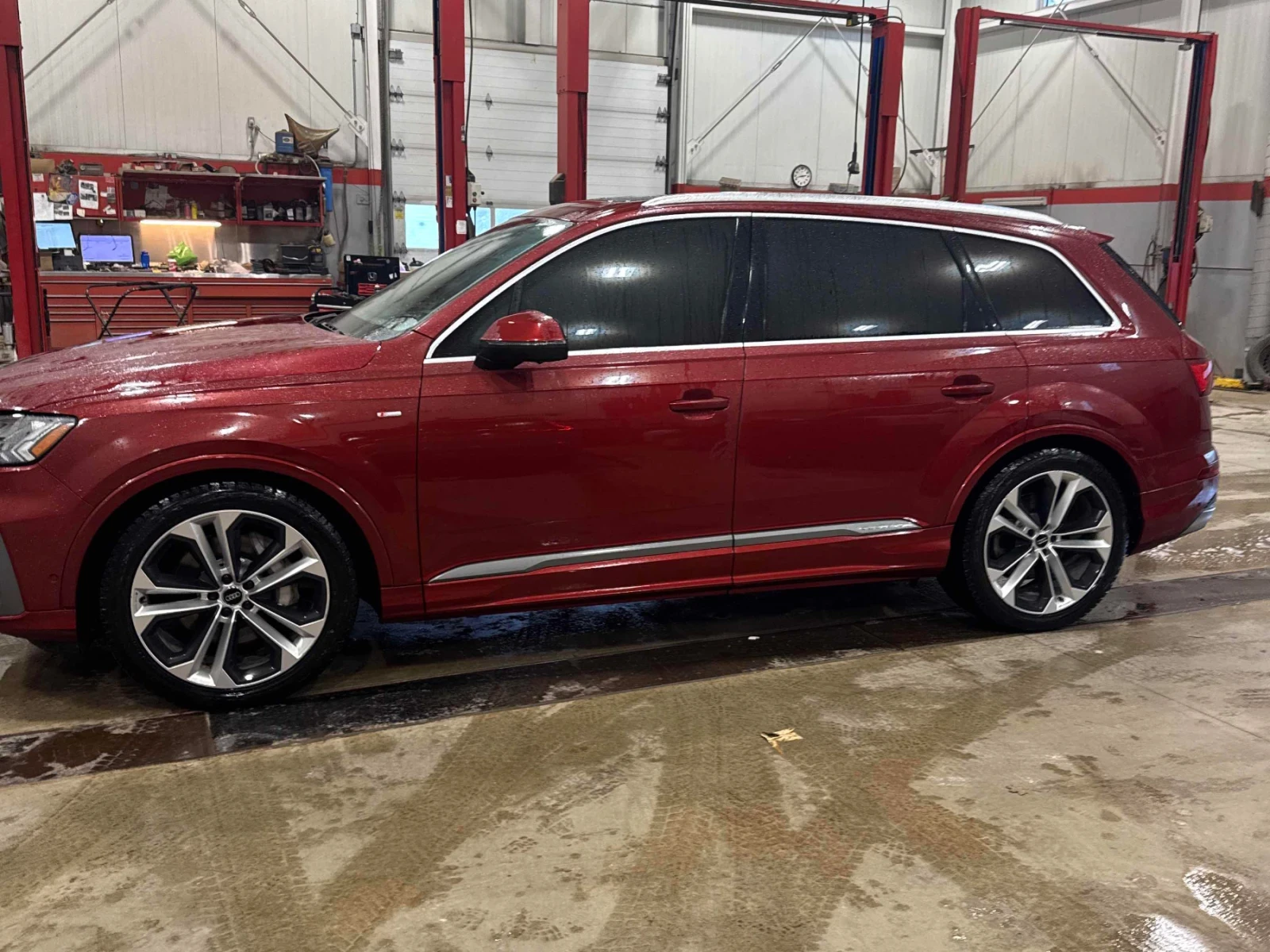 Audi Q7 TECHNIK * ПОДГРЕВ * ПАНОРАМА * ОБДУХВАНЕ * 360 CAM, снимка 3 - Автомобили и джипове - 54139291