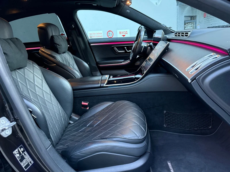 Mercedes-Benz S 400 4Matic LONG AMG HEAD UP МАСАЖ ЛИЗИНГ, снимка 14 - Автомобили и джипове - 52505610