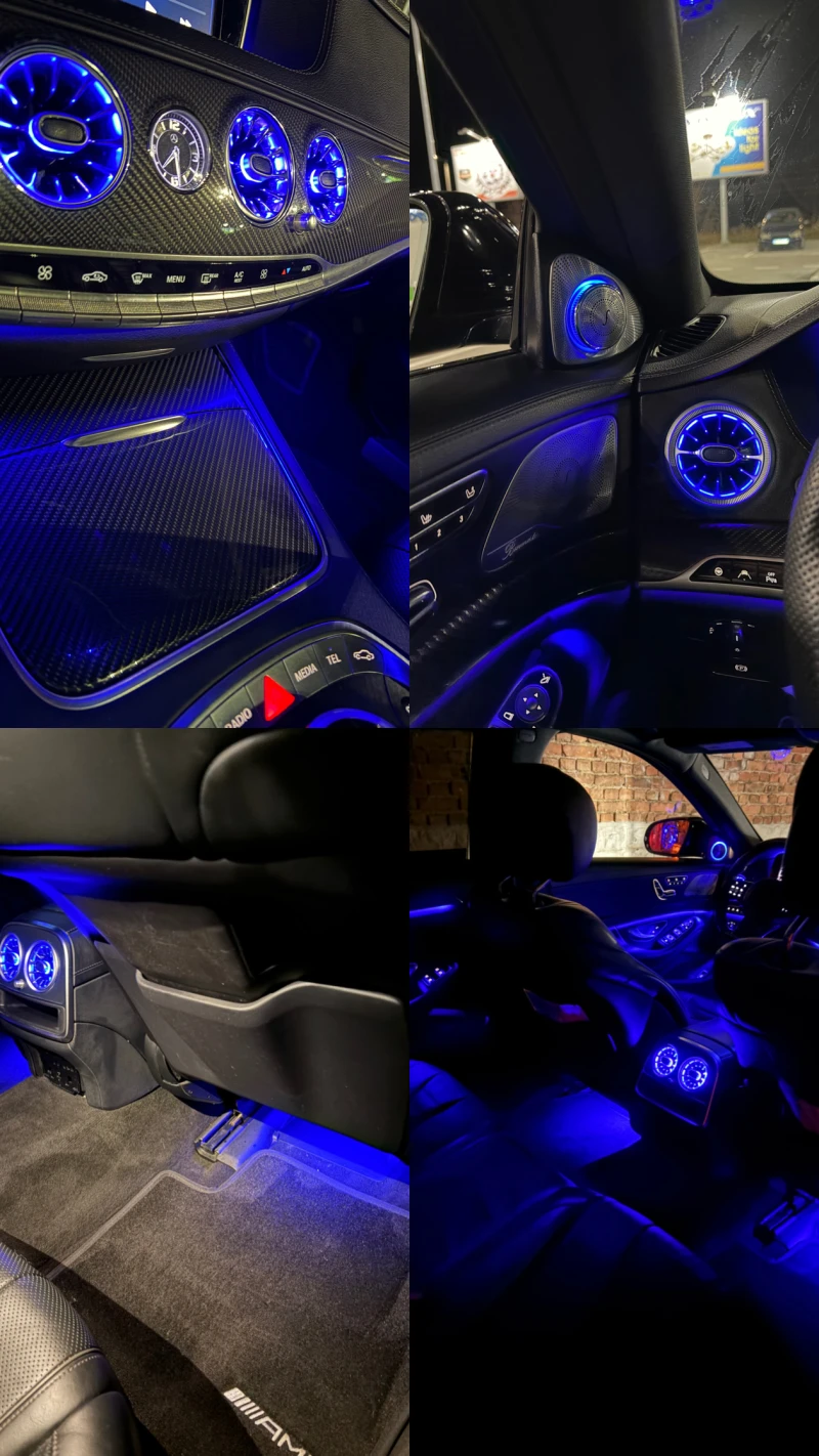 Mercedes-Benz S 550  BRABUS 700 | 4MATIK | Facelift | Panoramic | Keyl, снимка 14 - Автомобили и джипове - 52728932