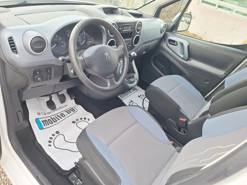 Peugeot Partner 1.6 HDI 92ks 5 Mesten!, снимка 12 - Автомобили и джипове - 53231871
