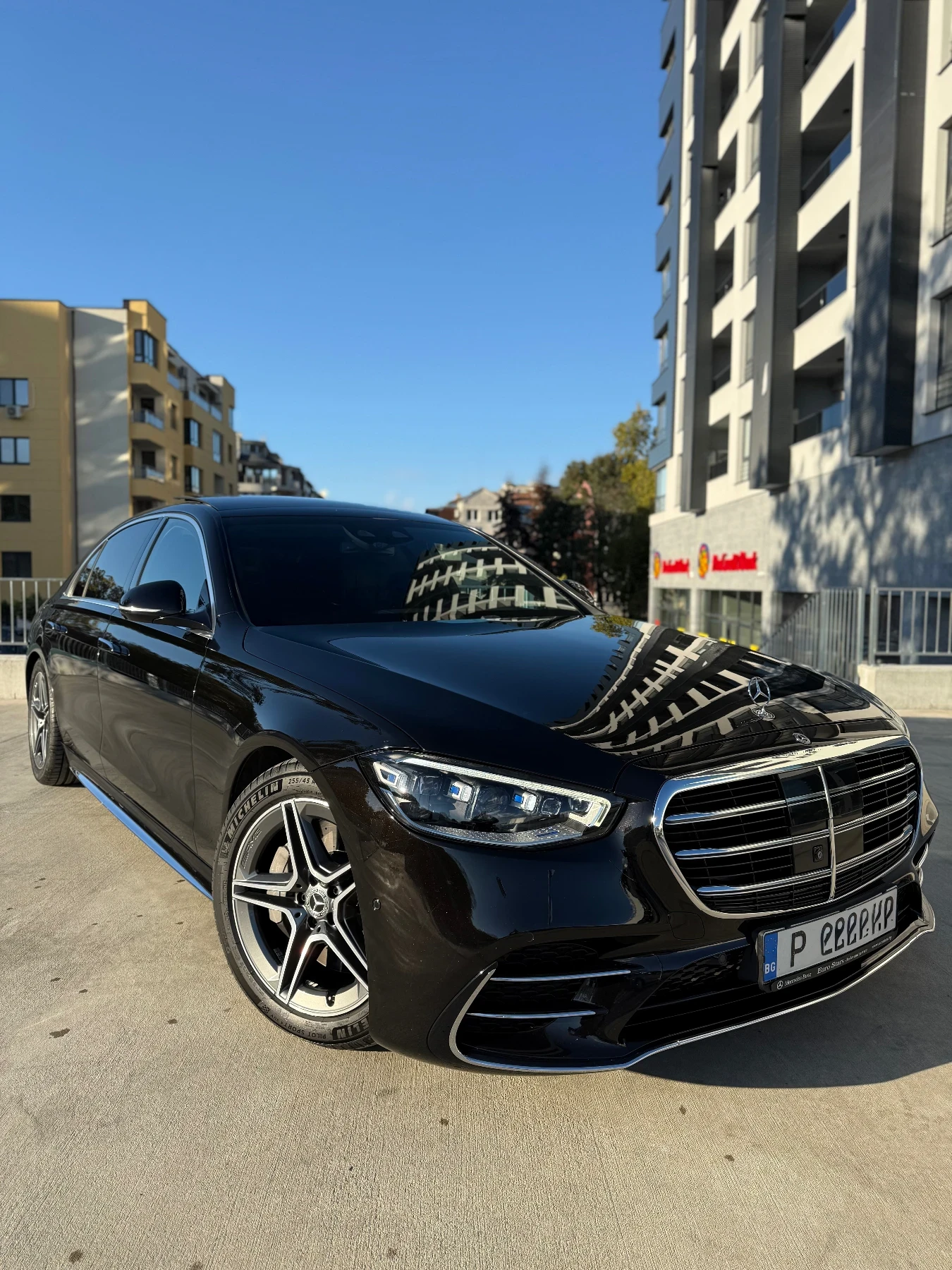 Mercedes-Benz S 400 4Matic LONG AMG HEAD UP МАСАЖ ЛИЗИНГ, снимка 1