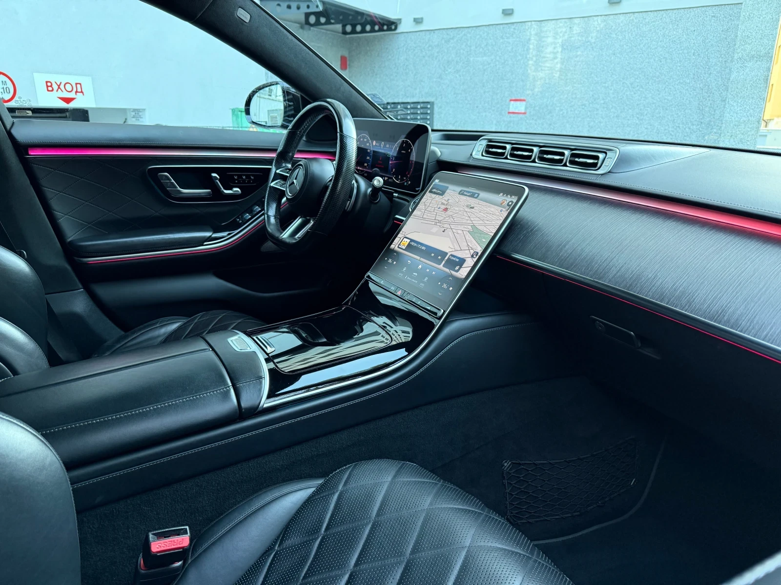 Mercedes-Benz S 400 4Matic LONG AMG HEAD UP   | Mobile.bg   13