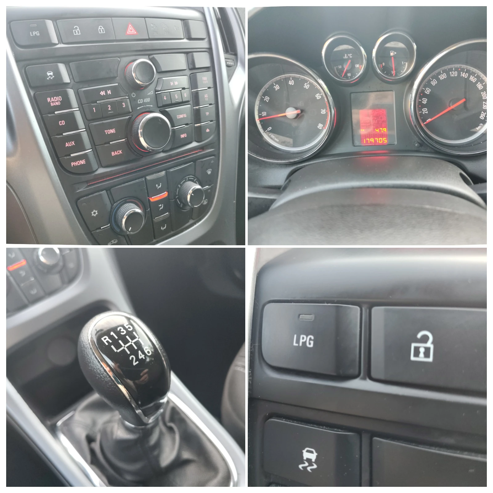 Opel Astra 1.4 / Фабрична газ / 140кс., снимка 16 - Автомобили и джипове - 54842264