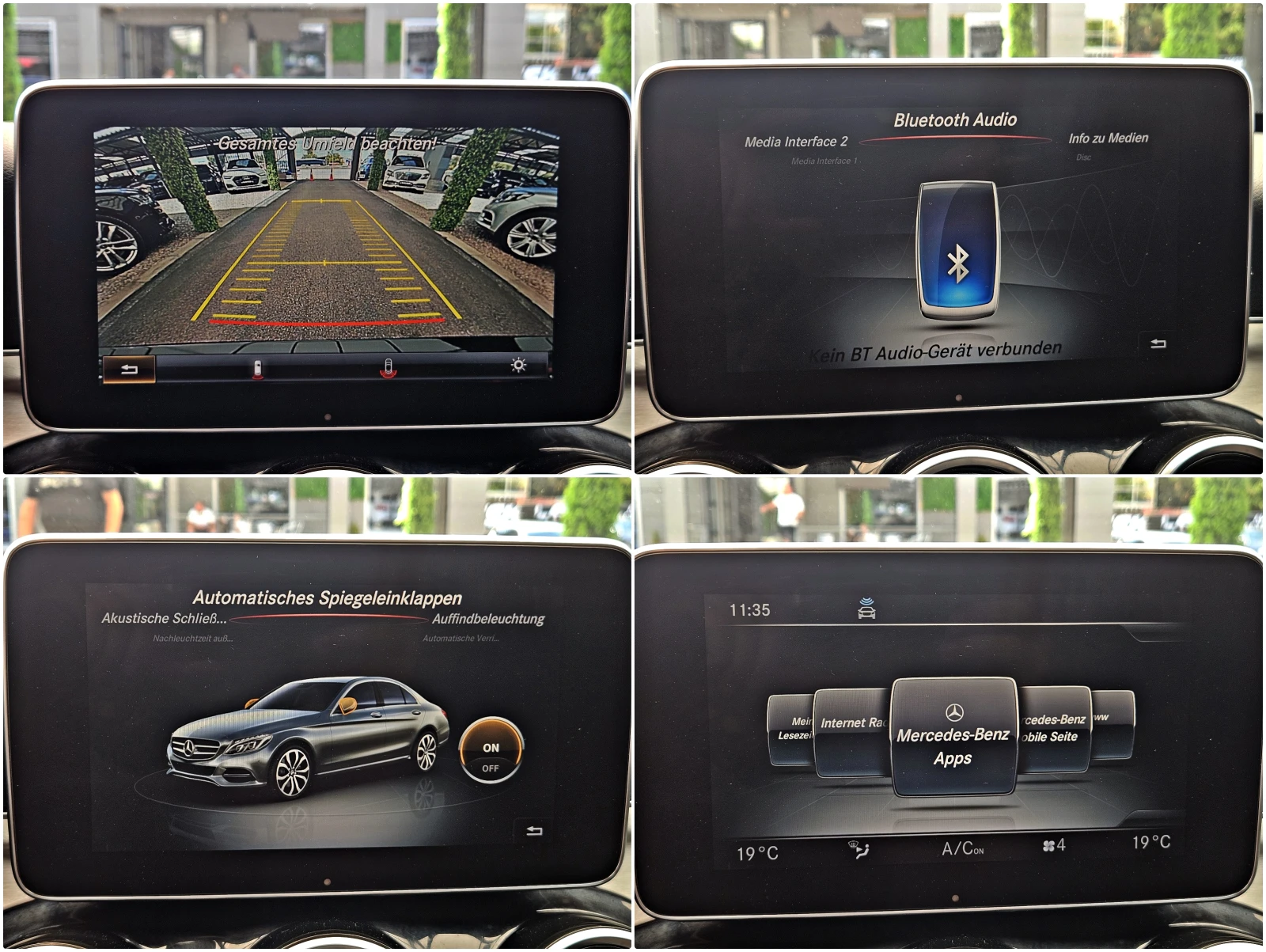 Mercedes-Benz C 220 AMG/4MATIC/9Gtronic/CAMERA/SIGN ASSYST/LIZING, снимка 14 - Автомобили и джипове - 54993687
