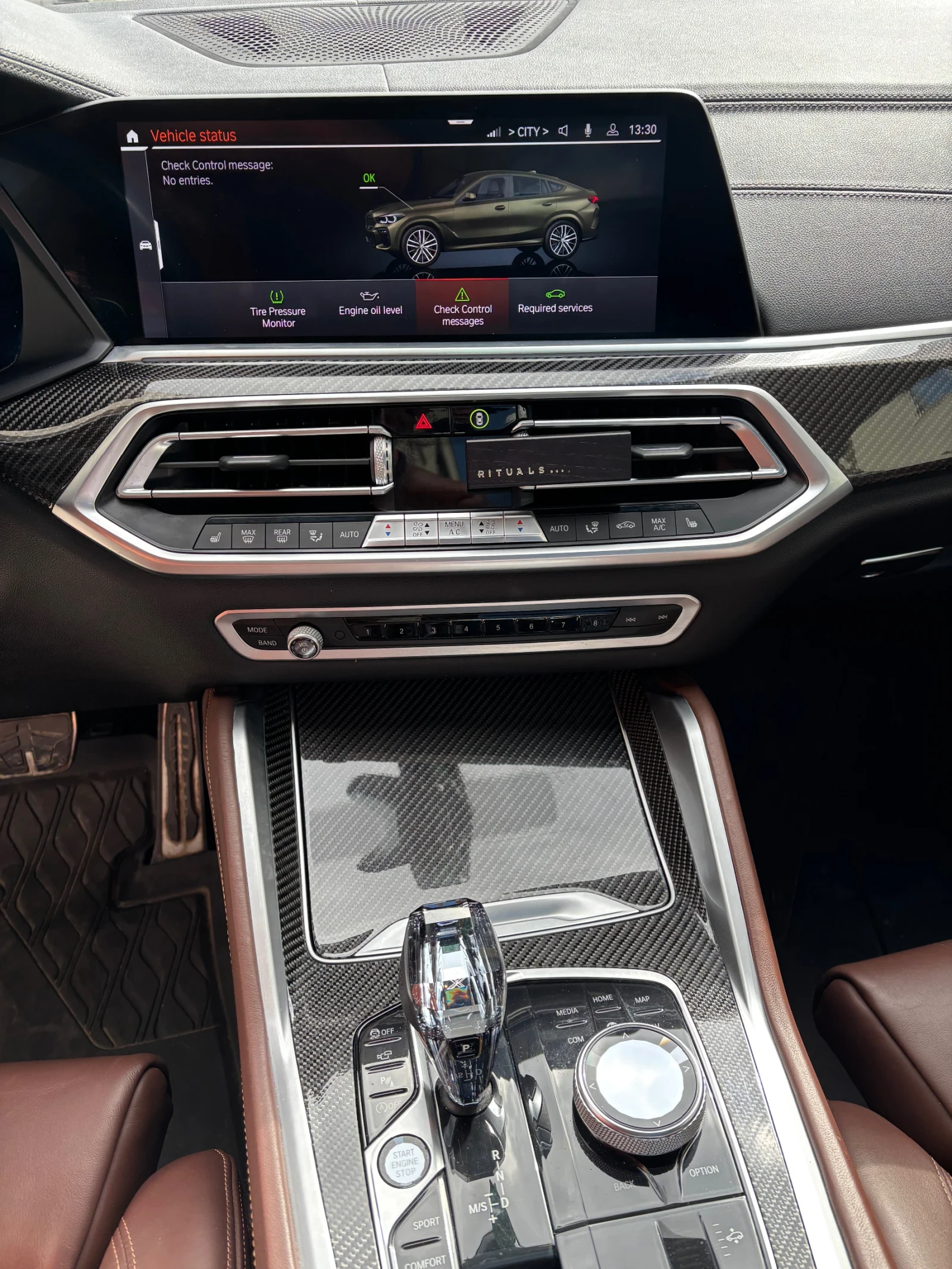 BMW X6 INDIVIDUAL M CARBON PANO SWAROVSKI 40i | Mobile.bg � ����������� 12