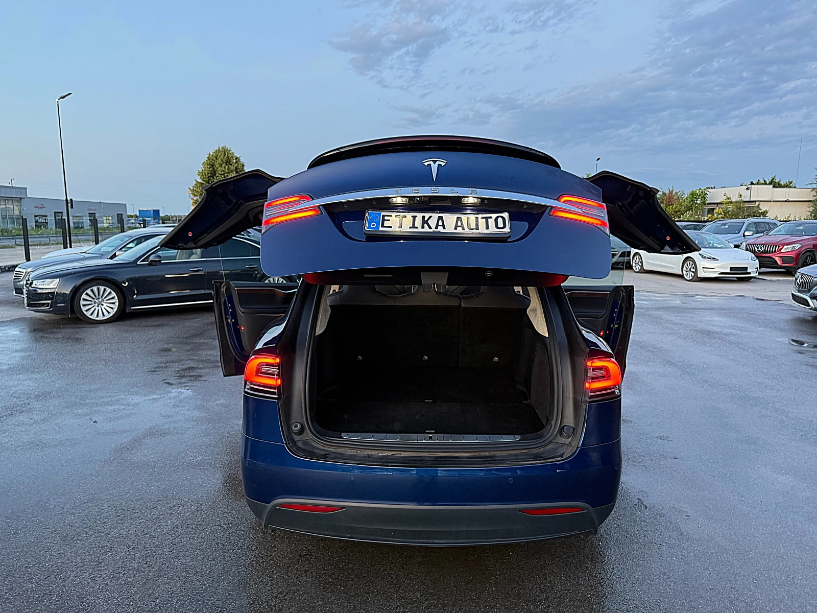 Tesla Model X 4x4-LED-BIXENON-NAVI-360 KAMERI-ТЕГЛИЧ-6МЕСТА !!! - изображение 9