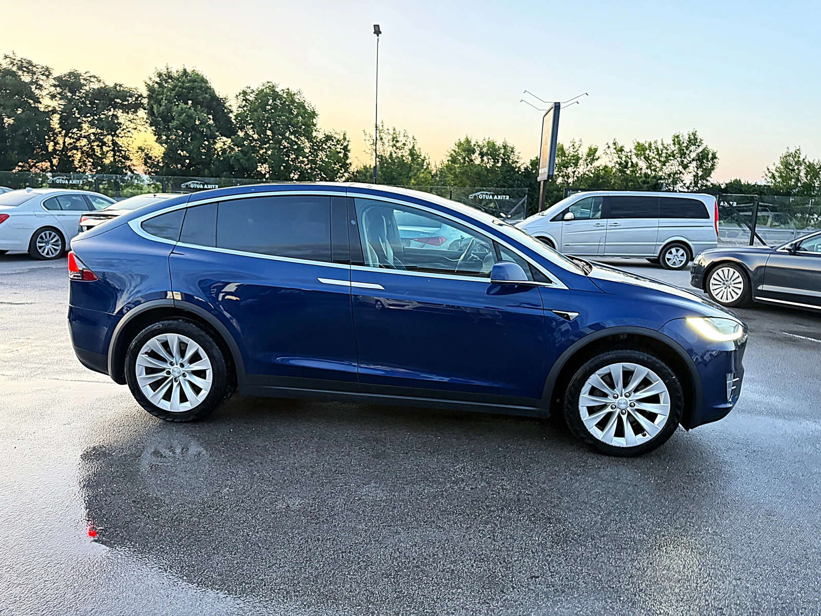 Tesla Model X 4x4-LED-BIXENON-NAVI-360 KAMERI-ТЕГЛИЧ-6МЕСТА !!! - изображение 2