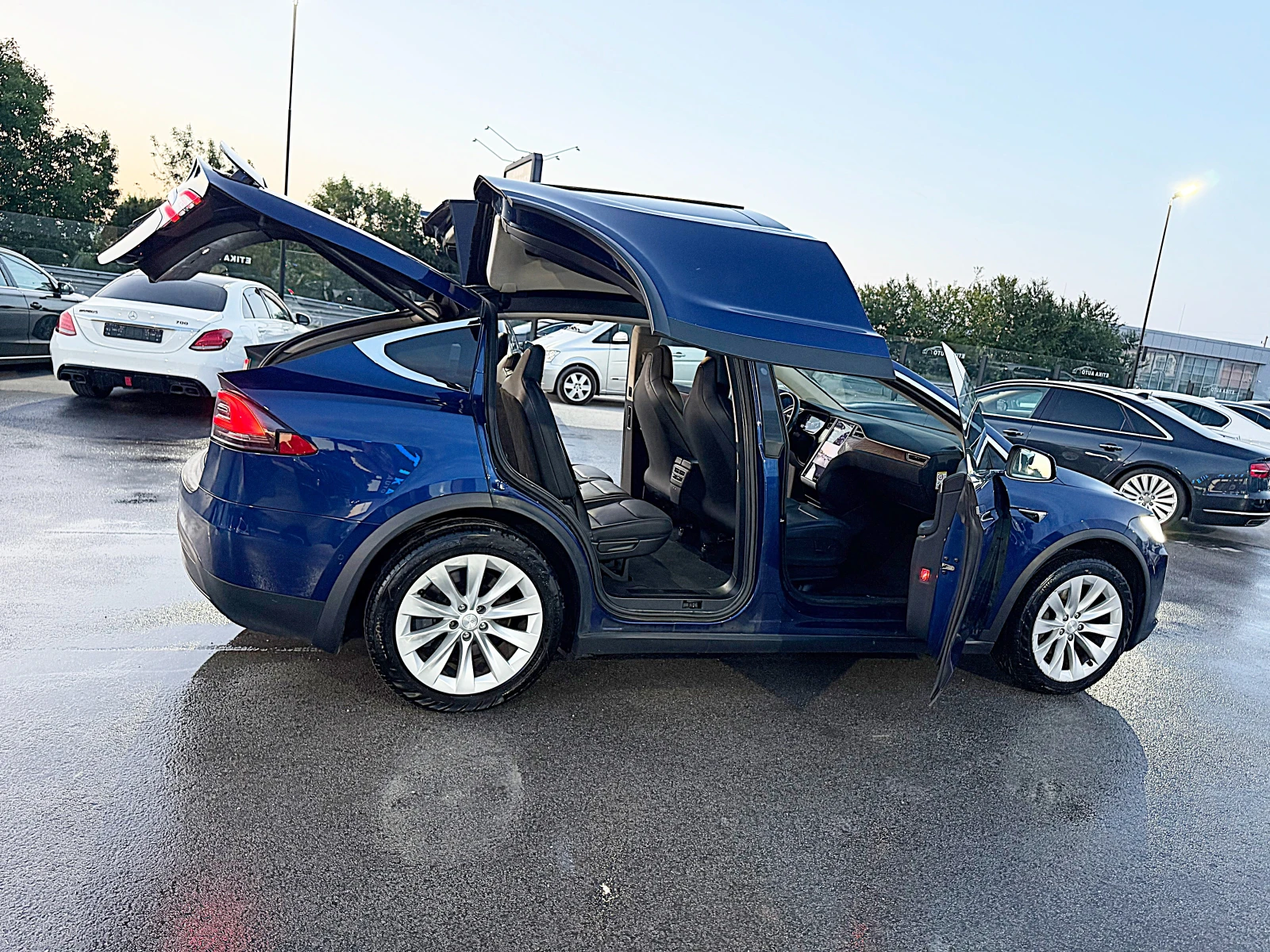 Tesla Model X 4x4-LED-BIXENON-NAVI-360 KAMERI-ТЕГЛИЧ-6МЕСТА !!! - изображение 10