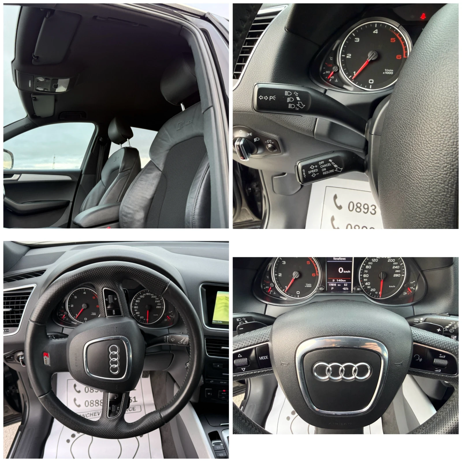 Audi Q5 3.0-TDI-quattro-179.000km-NEW-S-line+ + + FULL-TOP | Mobile.bg   15