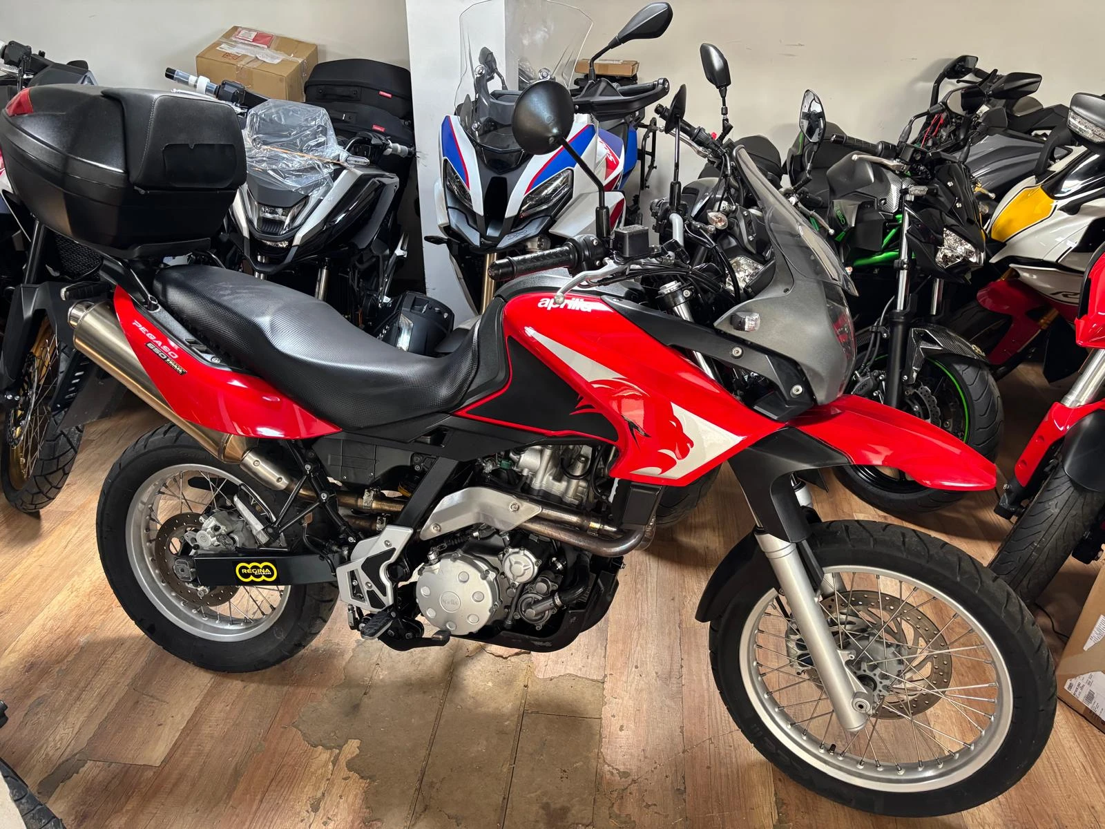 Aprilia Pegaso 650 Trail 35kw, снимка 9 - Мотоциклети и мототехника - 54002633