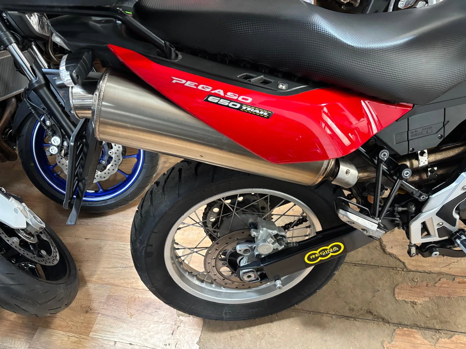 Aprilia Pegaso 650 Trail 35kw, снимка 5 - Мотоциклети и мототехника - 54002633