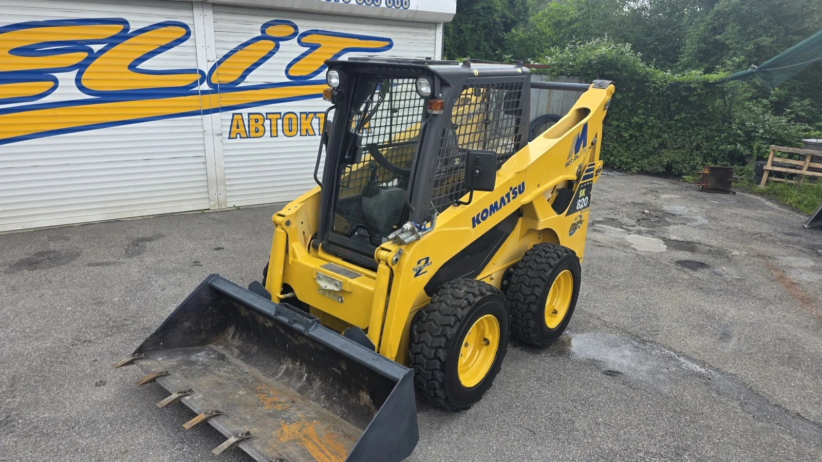 Мини челни товарачи Komatsu SK820 SUPERFLOW TURBO 16V, снимка 2 - Индустриална техника - 54869750