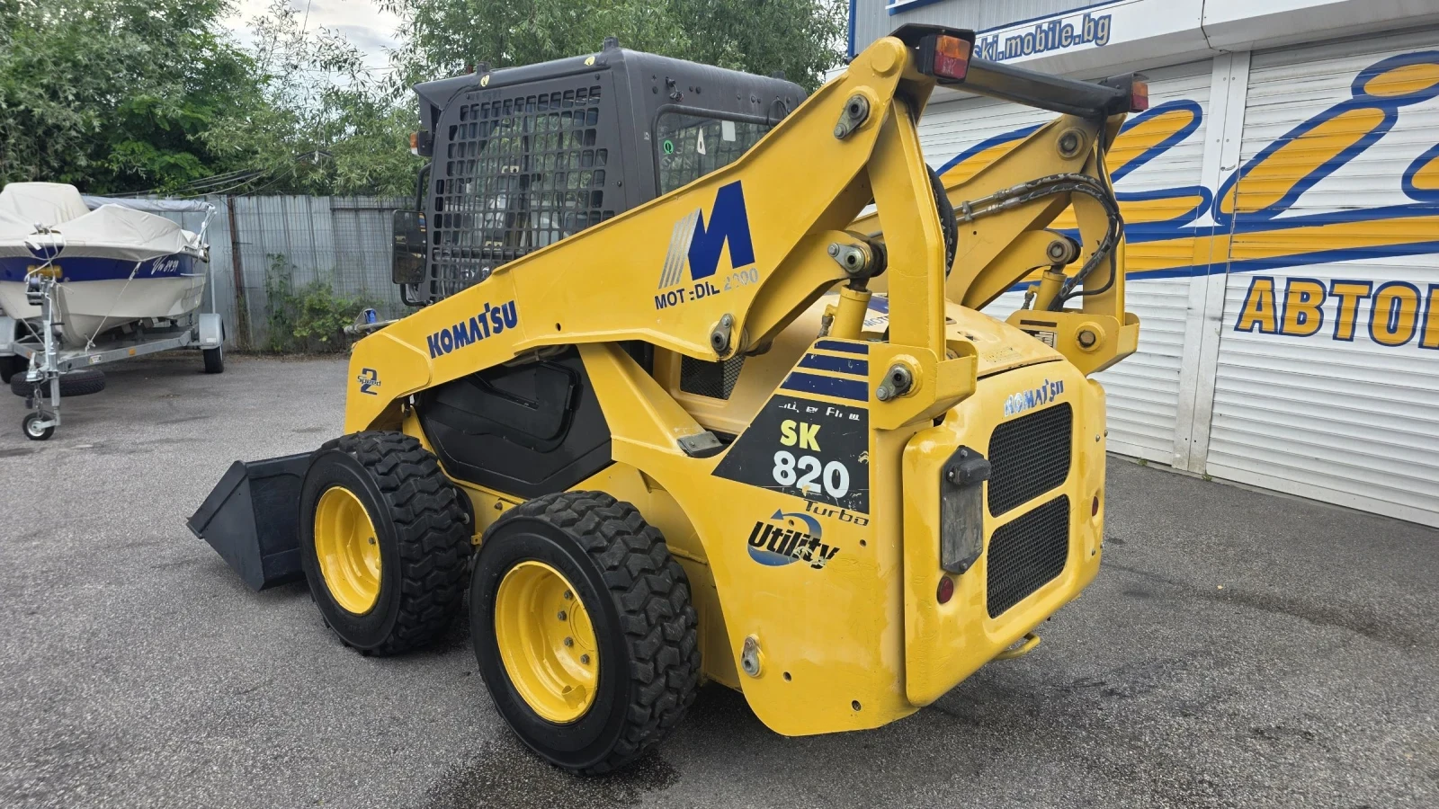 Мини челни товарачи Komatsu SK820 SUPERFLOW TURBO 16V, снимка 4 - Индустриална техника - 54869750