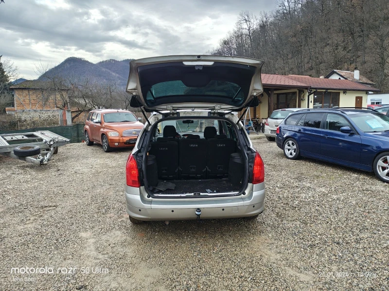 Peugeot 308 1.6HDi , 110k.c. Panorama, klimatronik, ., снимка 6 - Автомобили и джипове - 53222262