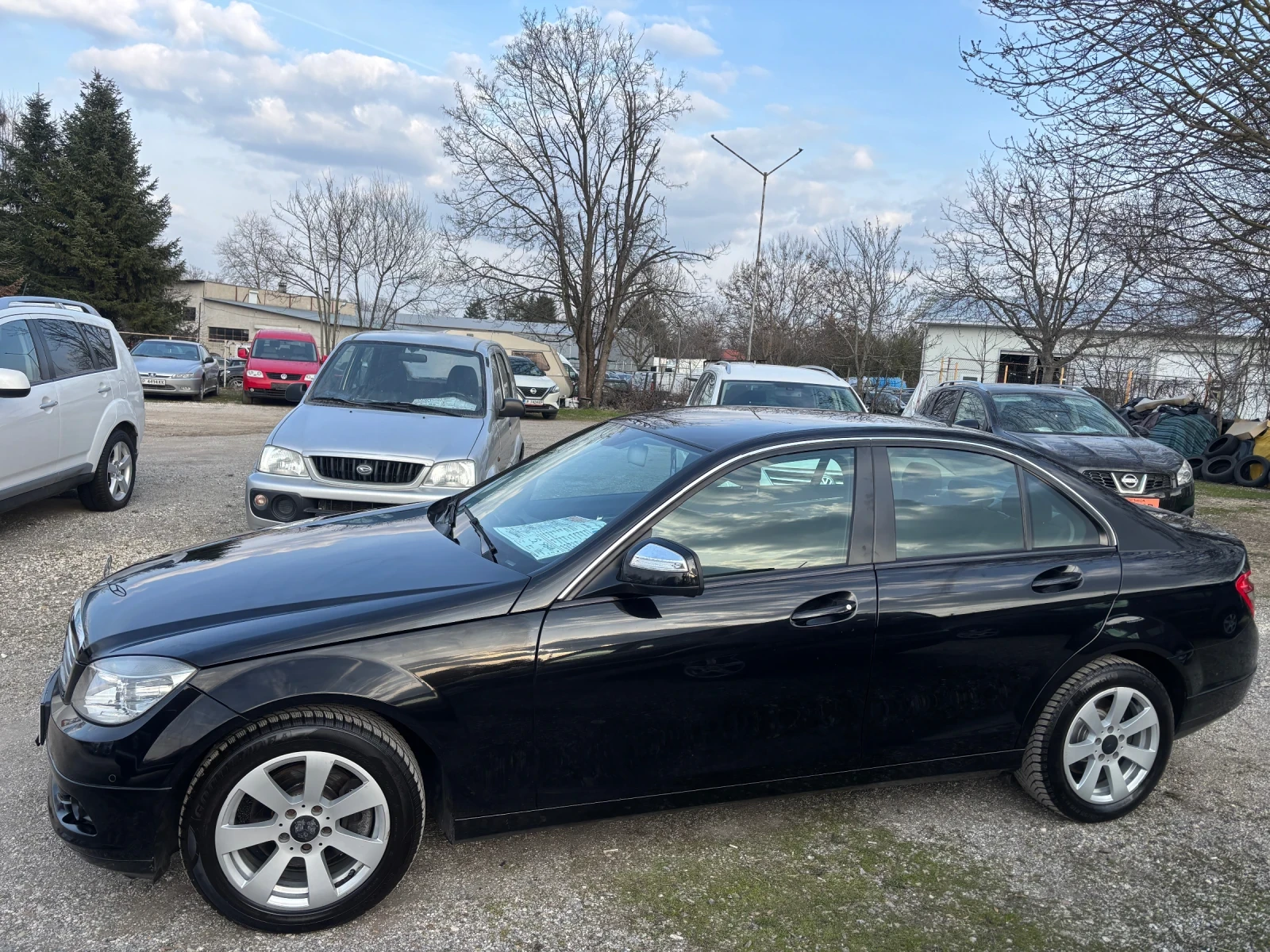Mercedes-Benz C 220 2008+ 2.2+ 170+ АВТОМАТ+ Н.ГУМИ+ СЕДАН, снимка 7 - Автомобили и джипове - 53878554