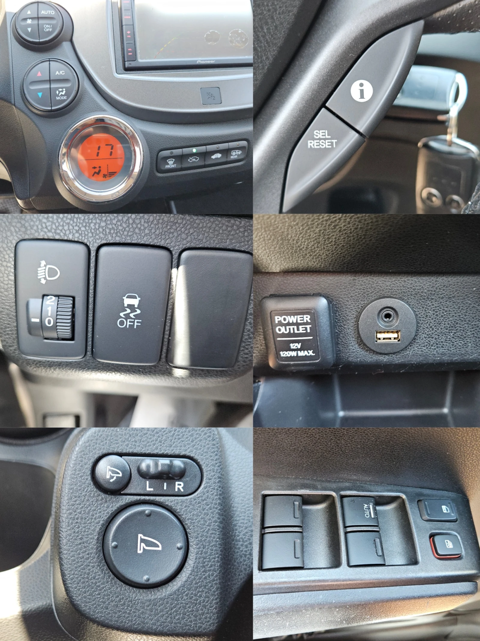 Honda Jazz Facelift/1.4 i-VTEC/100к.с/ACC/NAVI/КАМЕРА/БЛУТУТ, снимка 14 - Автомобили и джипове - 55475276