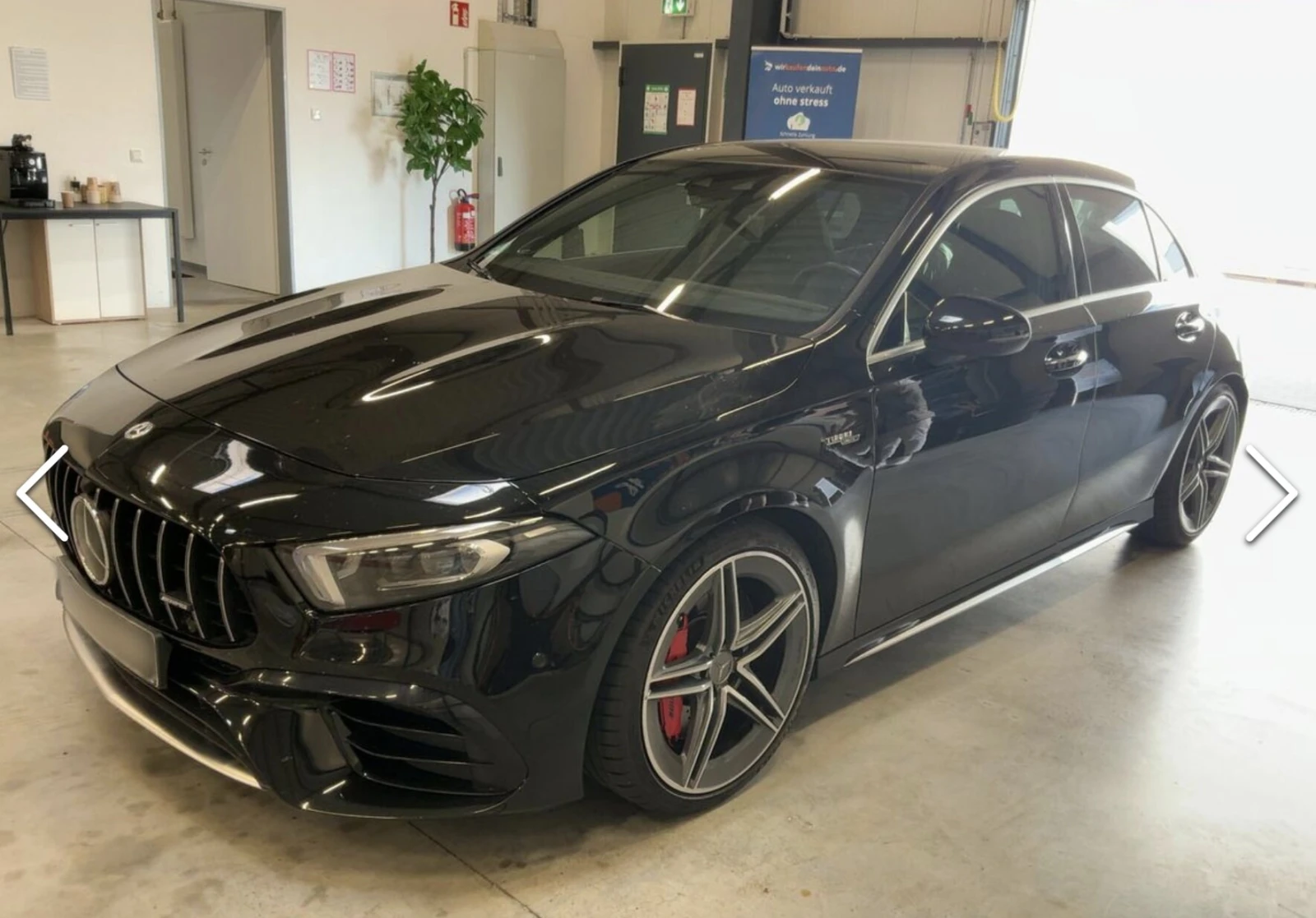Mercedes-Benz A45 AMG S/Burmester/Обдухване/Ел. седалки/Дитроник/Панорам