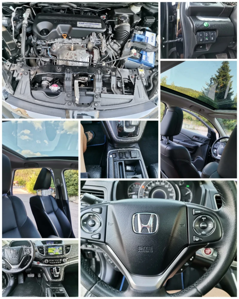 Honda Cr-v 1.6 ШВЕ?ЦАРИЯ /EXECUTIVE /ДИСТРОНИК /ПАНОРАМА , снимка 8 - Автомобили и джипове - 52354546