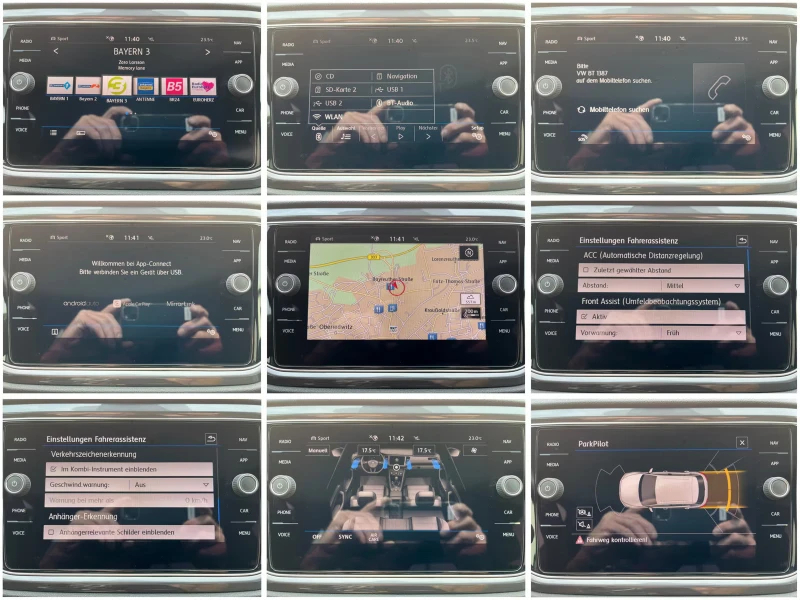 VW T-Roc 2.0TDI/190HP/R-LINE/4MOTION/DSG/AHK/ACC/CPLAY/729g, снимка 13 - Автомобили и джипове - 53270287