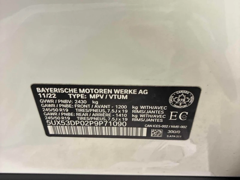 BMW X3 * xDrive30i * CARFAX * БЕЗ ПЪРВОНАЧАЛНА ВНОСКА, снимка 11 - Автомобили и джипове - 53309152