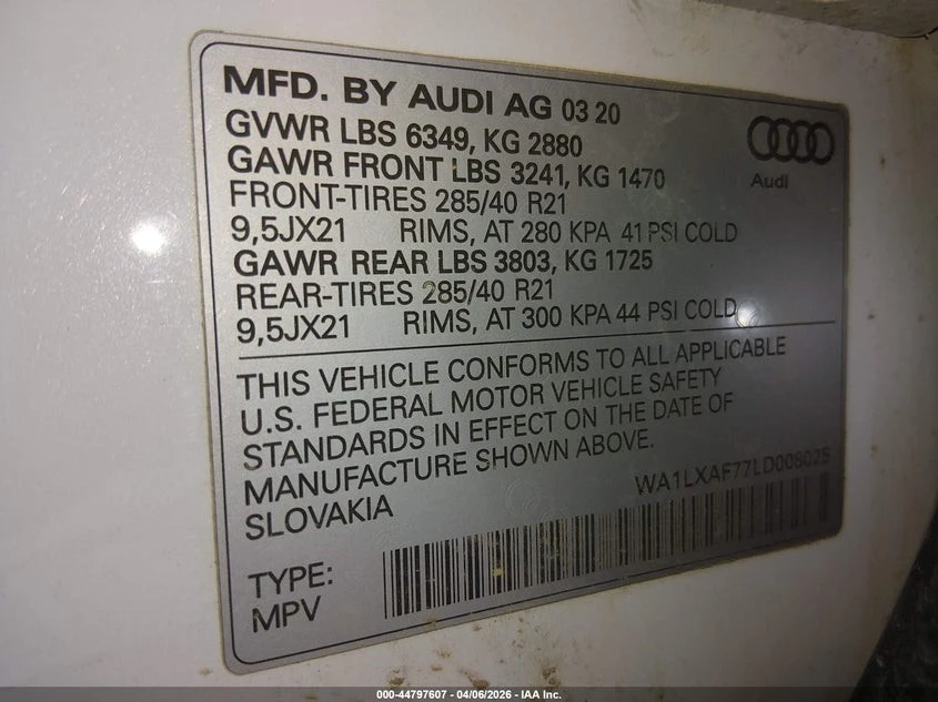 Audi Q7 PREMIUM PLUS 55 TFSI QUATTRO TIPTRONIC, снимка 9 - Автомобили и джипове - 55067678