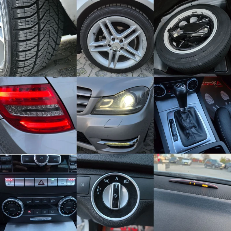 Mercedes-Benz C 220 2.2CDI-170кс= АВТОМАТ= AMG LINE= FACELIFT= ПОДГРЕВ, снимка 17 - Автомобили и джипове - 52631778