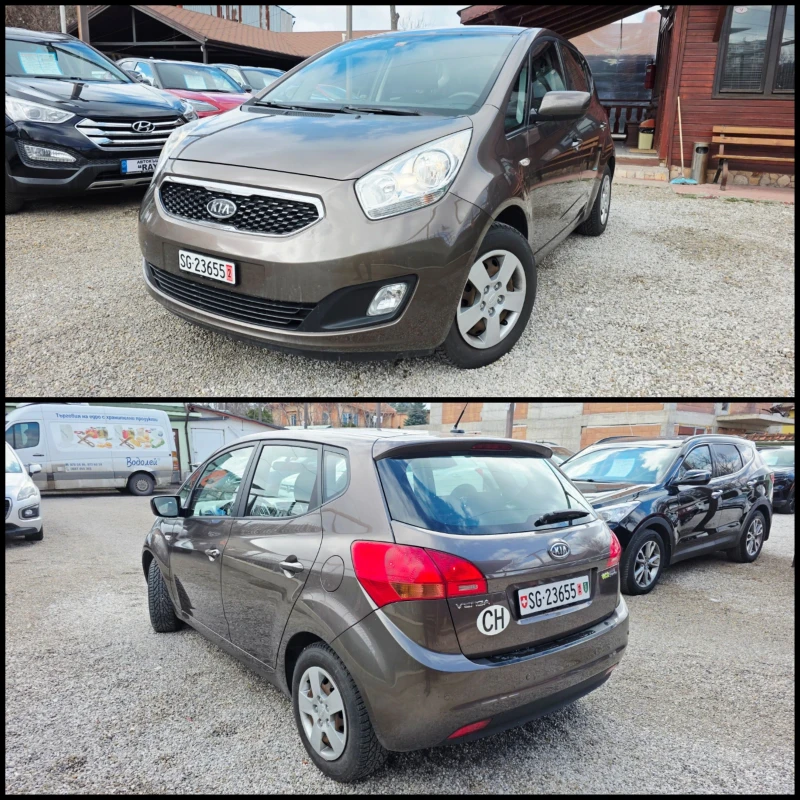 Kia Venga 1.6i/6-скорости/ШВЕЙЦАРИЯ/ПЪЛНАСЕРВ.ИСТОРИЯ/, снимка 3 - Автомобили и джипове - 53522791