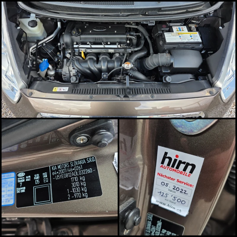 Kia Venga 1.6i/6-скорости/ШВЕЙЦАРИЯ/ПЪЛНАСЕРВ.ИСТОРИЯ/, снимка 13 - Автомобили и джипове - 53522791