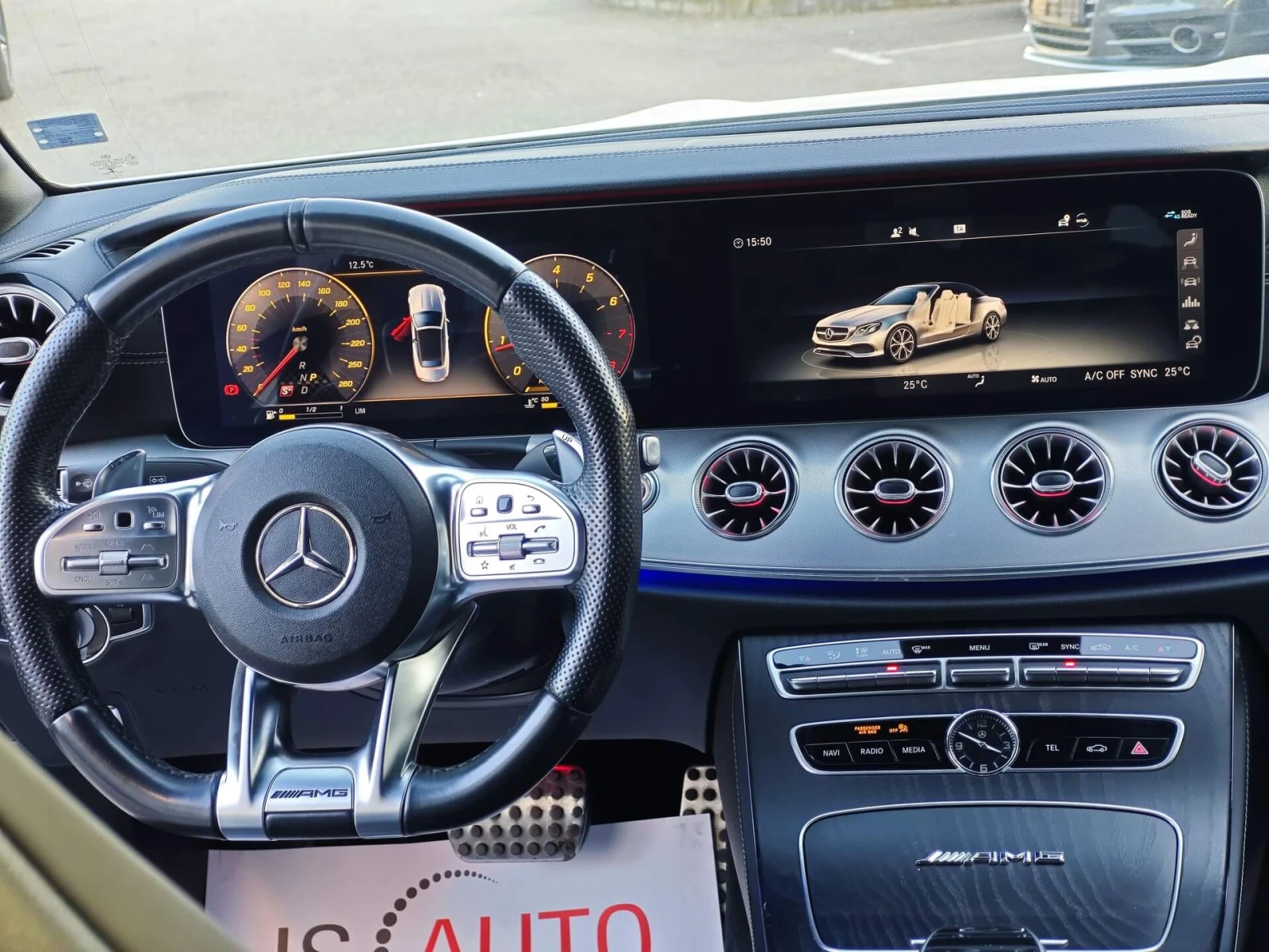 Mercedes-Benz E 53 AMG 4Matic/Virtual/HuD/Burmester/Memory/Обдухване/360К - изображение 6