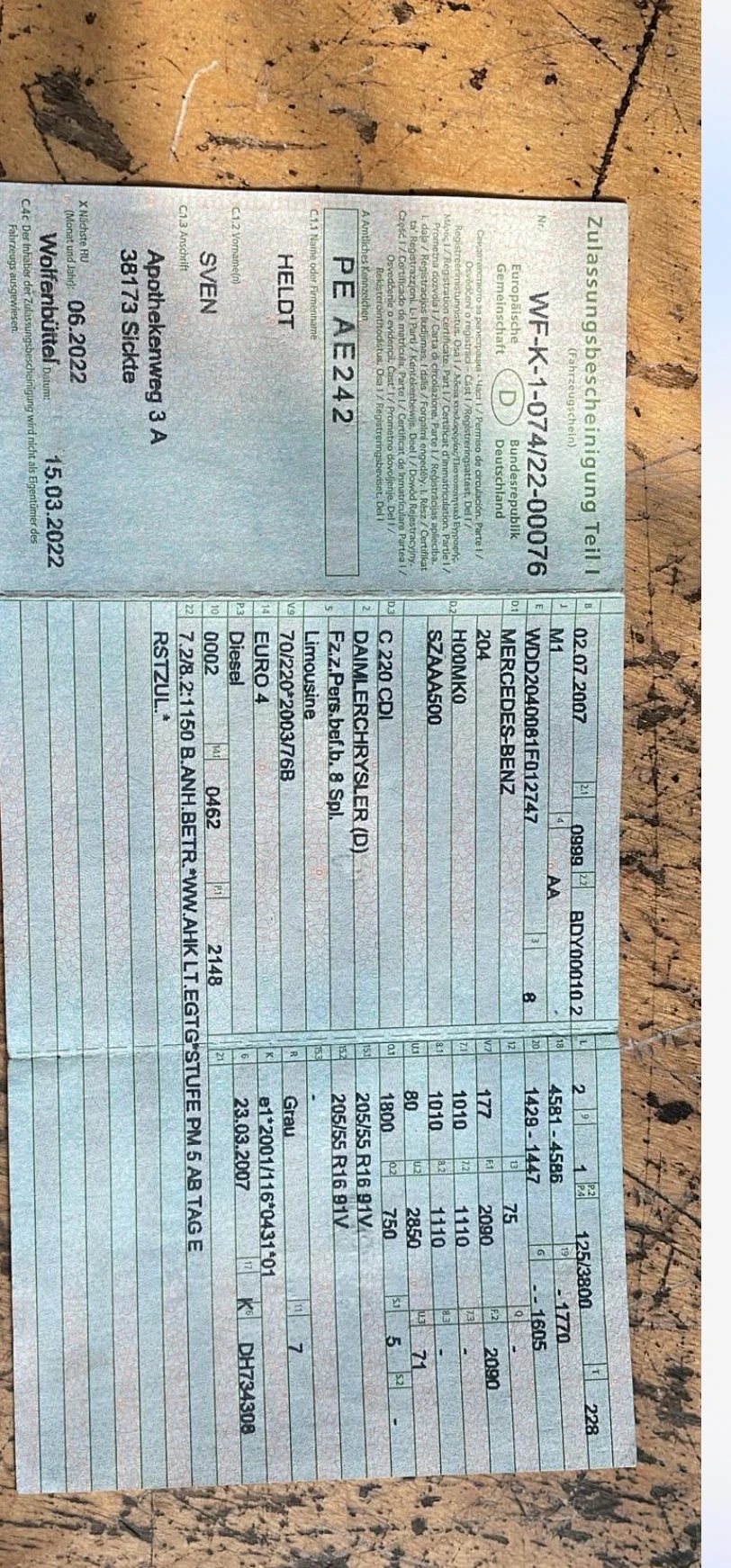 Mercedes-Benz C 220, снимка 10 - Автомобили и джипове - 53989093