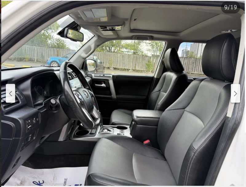 Toyota 4runner 4.0* V6* ДИСТРОНИК* ПОДГРЕВ* КАМЕРА* КЕЙЛЕС* , снимка 13 - Автомобили и джипове - 52239251