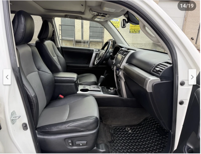 Toyota 4runner 4.0* V6* ДИСТРОНИК* ПОДГРЕВ* КАМЕРА* КЕЙЛЕС* , снимка 14 - Автомобили и джипове - 52239251
