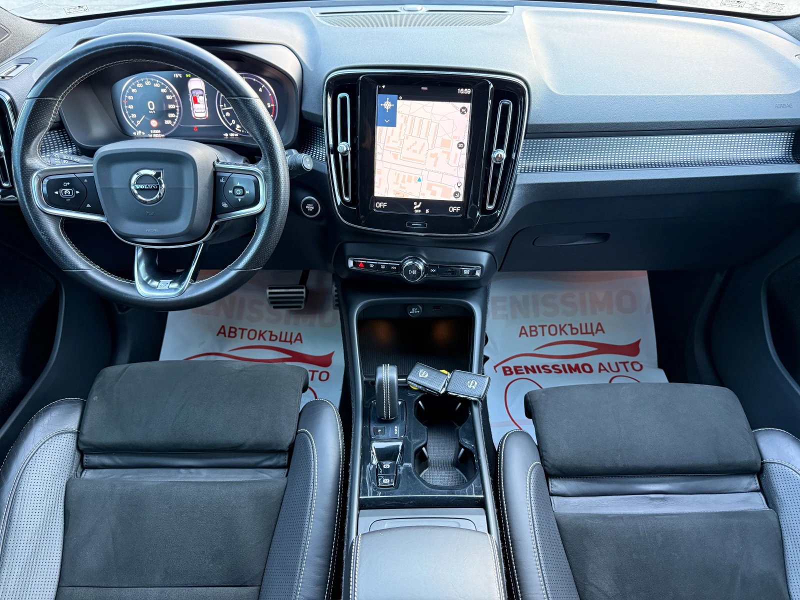 Volvo XC40 2.0D* R-DESIGN* КАТО НОВА* , снимка 10 - Автомобили и джипове - 53834670