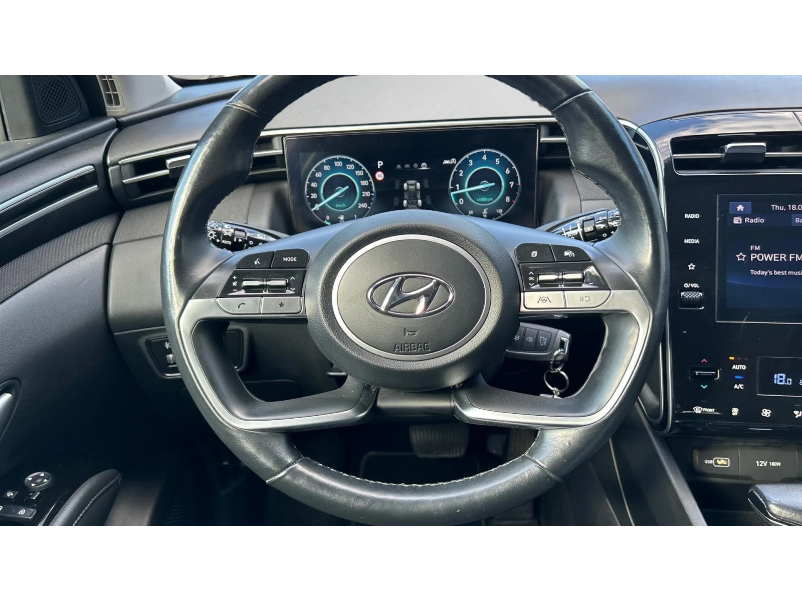 Hyundai Tucson 1.6 T-GDI  MHEV HTRAC, Месечна вноска от 340  , снимка 6 - Автомобили и джипове - 54998646