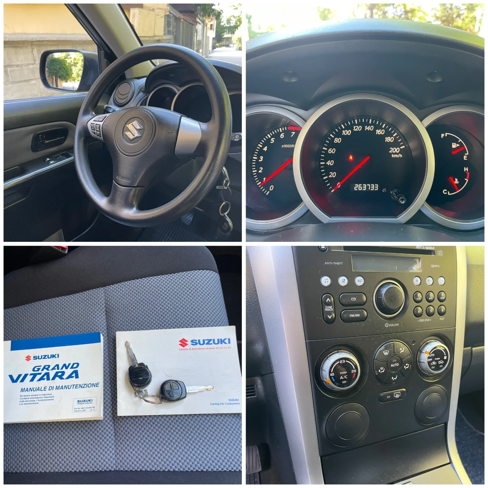 Suzuki Grand vitara * EURO 4* ИТАЛИЯ* БЕЗ РЪЖДА* КЛИМАТРОНИК* НОВ ВНОС, снимка 15 - Автомобили и джипове - 55270581
