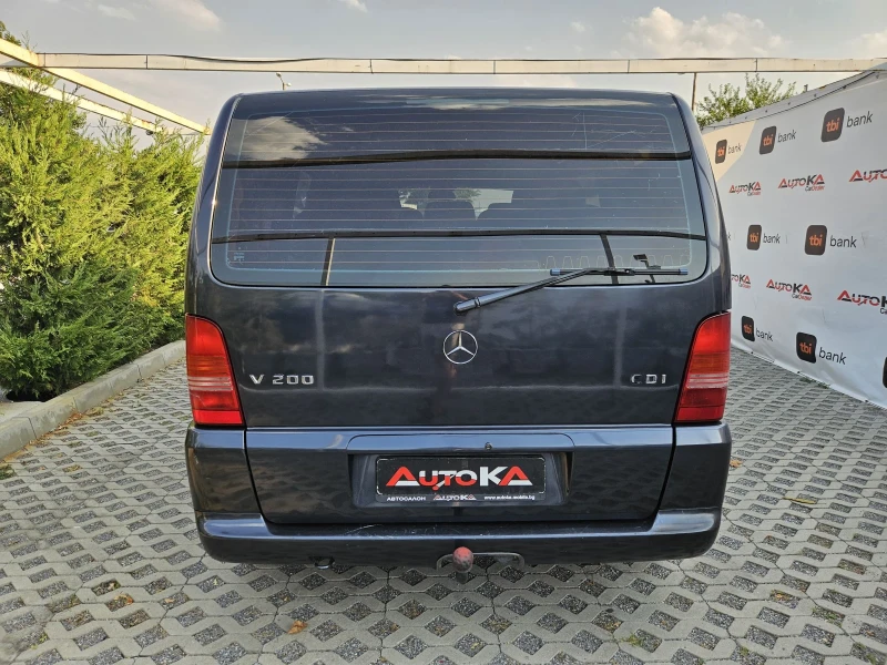 Mercedes-Benz Vito 2.2CDI-102кс= 7МЕСТА= КЛИМАТИК , снимка 4 - Бусове и автобуси - 51183757