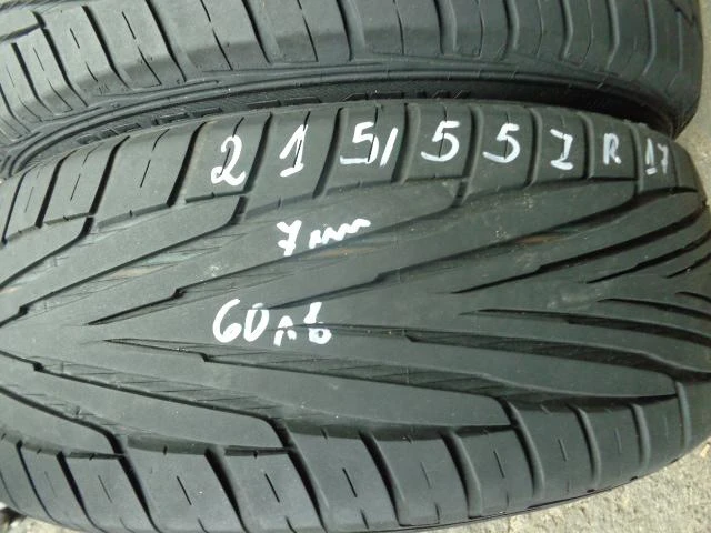 Гуми Летни 215/55R17, снимка 4 - Гуми и джанти - 10794615