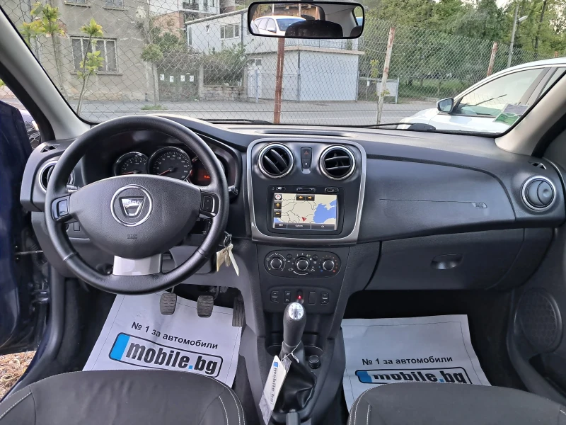 Dacia Logan 1.5 dci 90к.с.NAVI, KLIMA, снимка 14 - Автомобили и джипове - 50148146