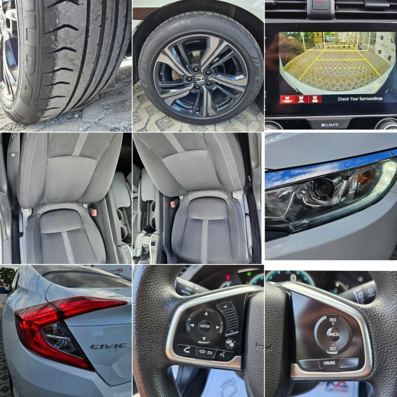 Honda Civic 2.0vtec-160kc= 79.000km= 6ck= SPORT LINE= FACELIFT, снимка 17 - Автомобили и джипове - 51578818