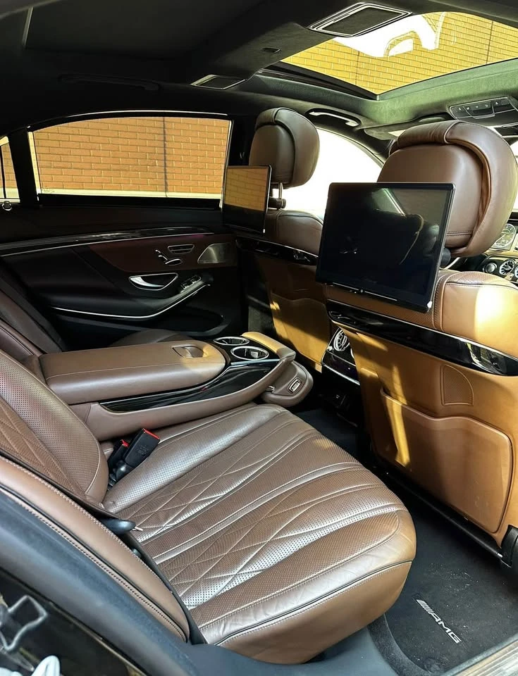 Mercedes-Benz S 63 AMG * 360* CARBON* МАСАЖИ* NIGHT VISION ASSIST* , снимка 10 - Автомобили и джипове - 54211765