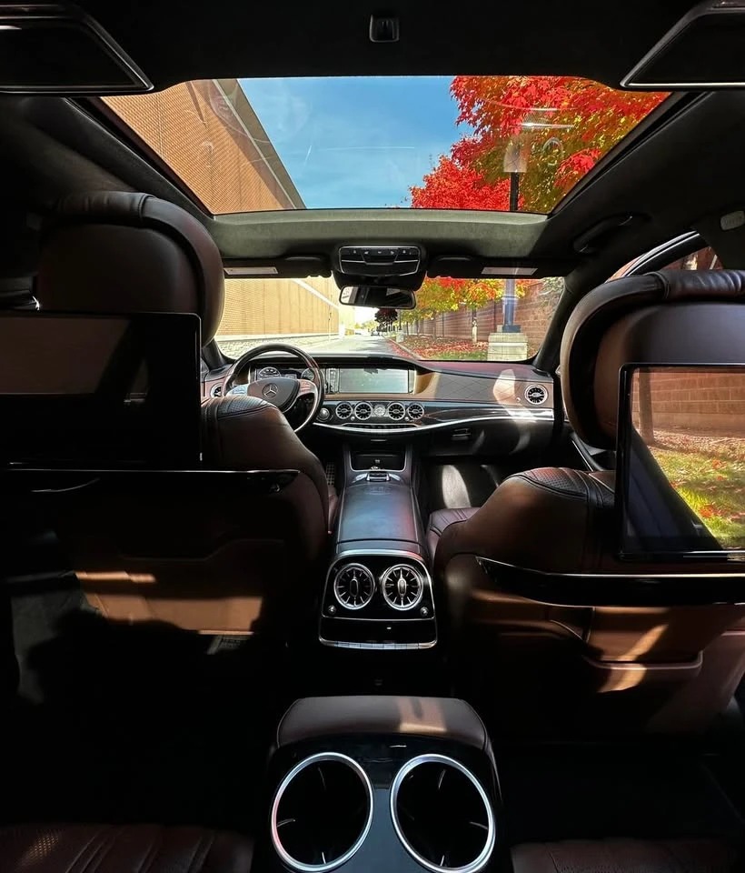 Mercedes-Benz S 63 AMG * 360* CARBON* МАСАЖИ* NIGHT VISION ASSIST* , снимка 7 - Автомобили и джипове - 54211765