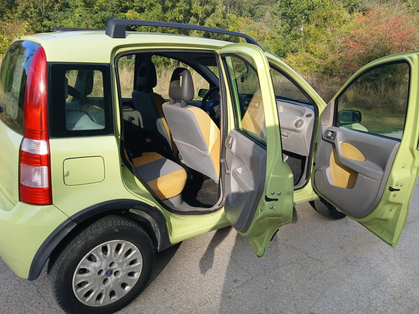 Fiat Panda 4x4-112000km!, снимка 8 - Автомобили и джипове - 56434356