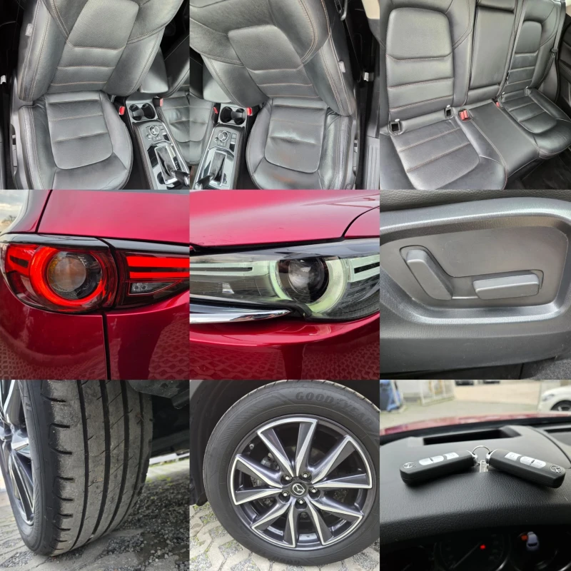 Mazda CX-5 2.2D-175кс= 4х4= АВТОМАТ= HUD= DISTRONIC= BOSE, снимка 17 - Автомобили и джипове - 52643248