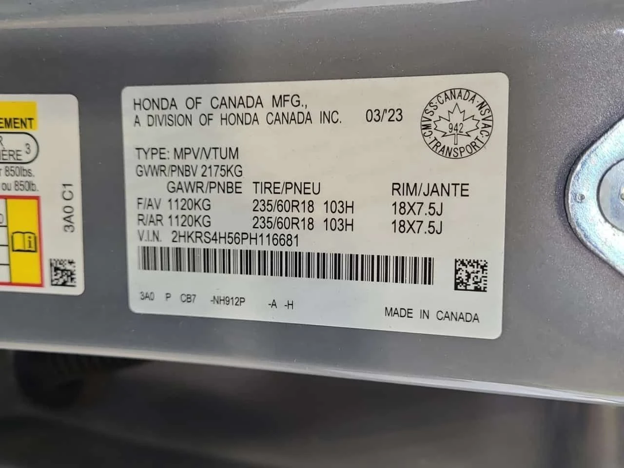 Honda Cr-v SPORT  CARFAX, снимка 15 - Автомобили и джипове - 54339608