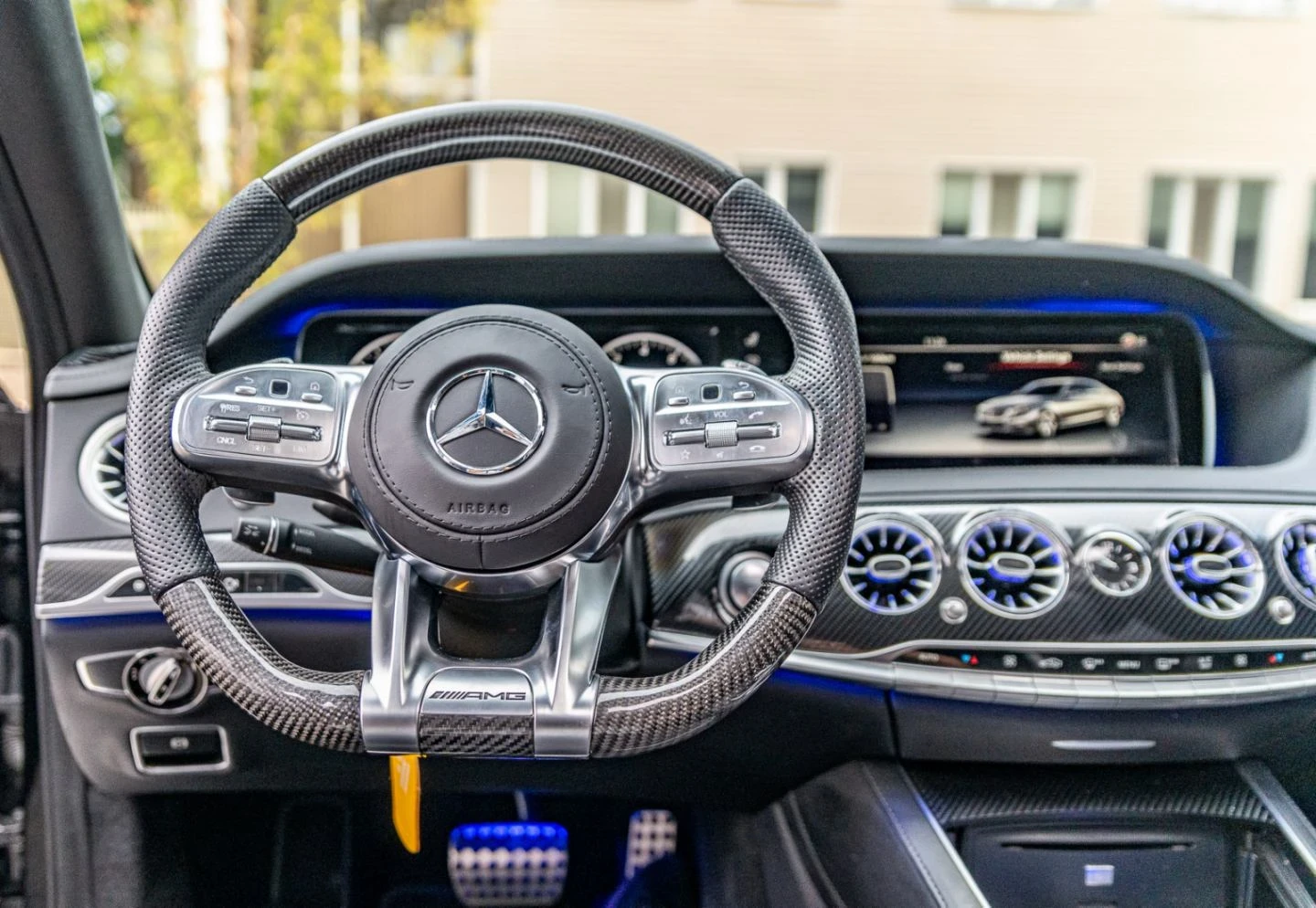 Mercedes-Benz S 500 ЛИЗИНГ/S500 LONG /6.3 AMG визия/117000км, снимка 15 - Автомобили и джипове - 56098725