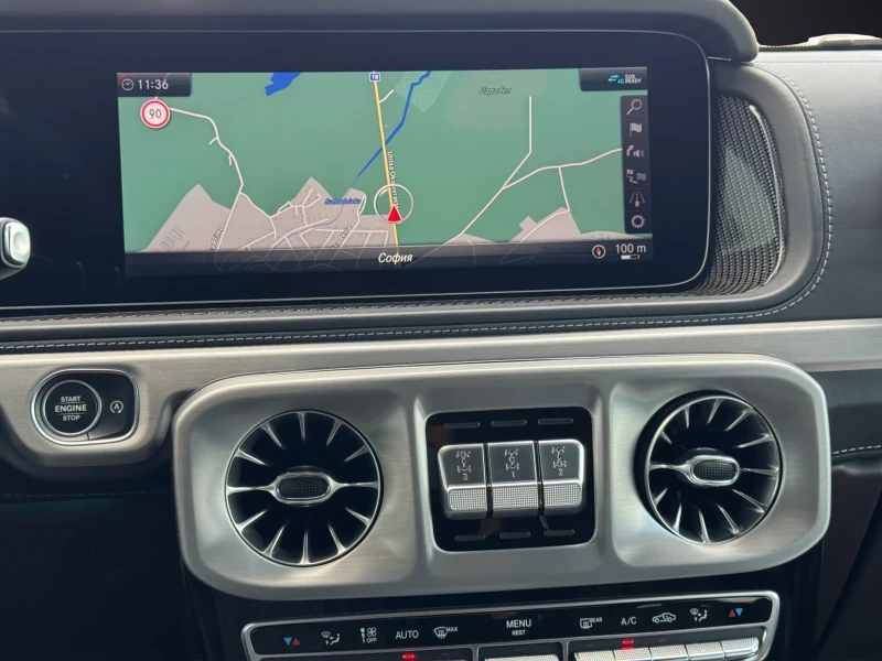 Mercedes-Benz G 63 AMG * 4M* Designo* NightPack* Burm* 360* Distronic* Ca, снимка 11 - Автомобили и джипове - 50443344