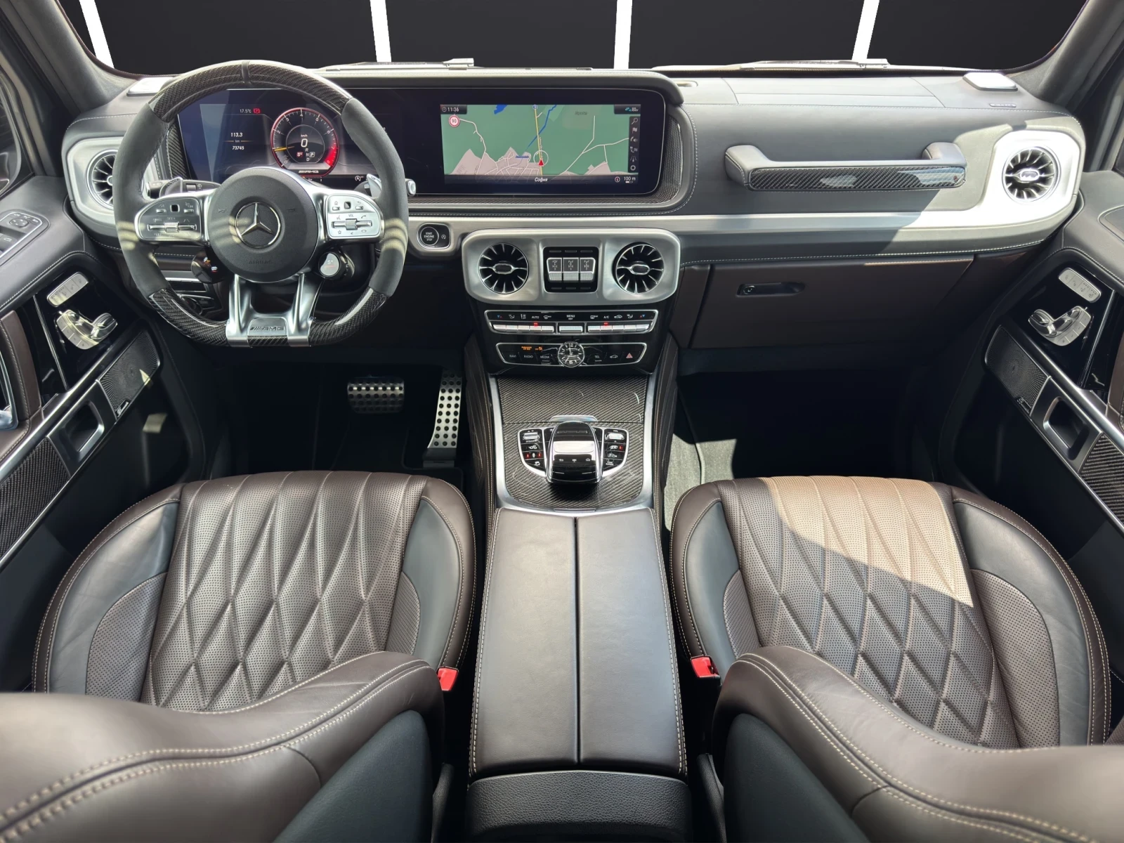 Mercedes-Benz G 63 AMG * 4M* Designo* NightPack* Burm* 360* Distronic* Ca | Mobile.bg   13